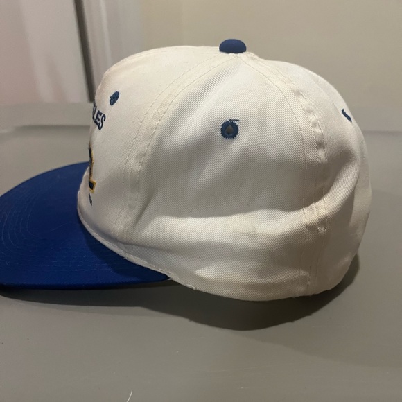 Vintage 80s LA RAMS cap hat team nfl the twill Los Angeles - Picture 5 of 10